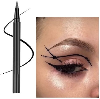 Jiwoo shinny blod eyes makup eye liner & waterproof 1.2 g(black)