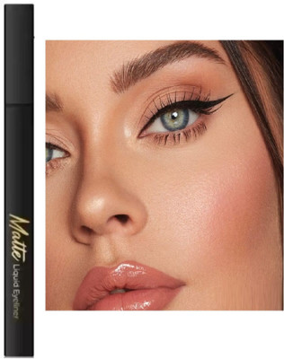 EVERERIN Matte Black Water Proof Eyeliner 1.5 ml(black)