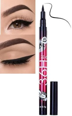 AMOSFIA Waterproof Long Lasting Sketch Eyeliner Pen 5 g(Bold Black)