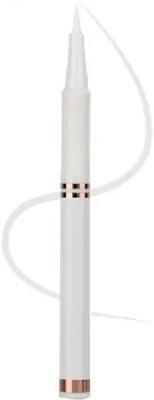 Arcanuy Smudge Proof Liquid Pen Eyeliner with Ultra Fine Tip | Matte Finish 3 g(white)