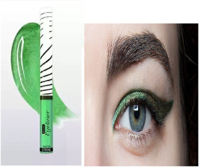 Luipui waterproof green color eye liner long lasting pack of 1 5 ml(GREEN)