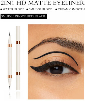 GFSU - GO FOR SOMETHING UNIQUE 2IN1 PRO MAKEUP HD MATTE EYELINER 3 ml(black)
