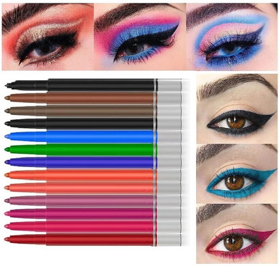 USBK new best Eye&Lip Liner Waterproof Highly Pigmented 18 g(MULTI-COLOR)