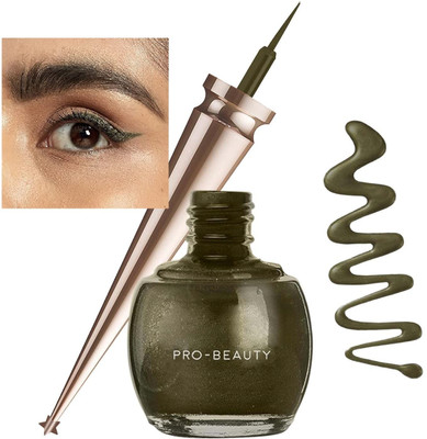 GABBU Liquid Color Eyeliner - 5ml | Waterproof | Smudgeproof | Long Lasting | Eyeliner 5 ml(COFFEE)