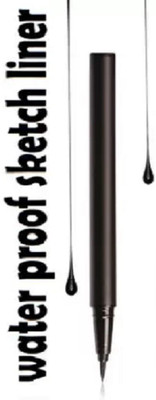 Aylily DRAMATICK LOOK BLACK SKETCH EYELINER WITH NATURAL LOOK 2.5 g(BLACK)