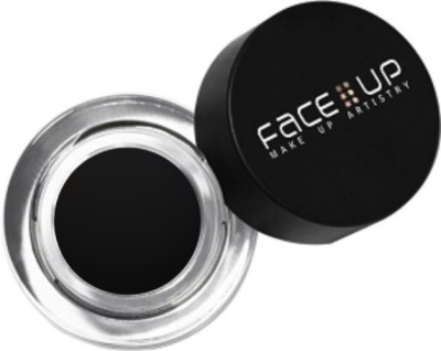 FACE UP WATER PROOF GEL DEEP BLACK EYE LINER 3 g(BLACK)