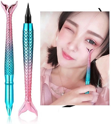 THTC Mermaid Shape Black Eyeliner 4 ml(Black)