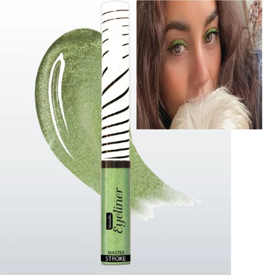 Luipui SMUDGE PROOF GREEN EYELINER PACK OF 1 5 ml(GREEN)