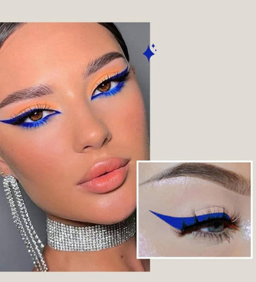 CATERINACHIARA Waterproof and long lasting shine liquid eyeliner 36 ml(BLUE)