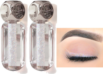 ADJD Liquid Color Eyeliner Water Proof Smudge Proof Long Lasting Gilliter Multicolour 7 g(Gilliter Multi colour)