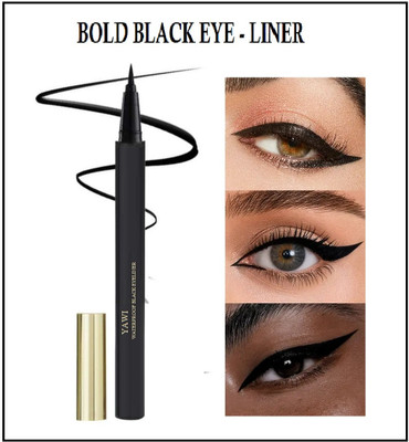 YAWI Perfect Everyday Use -Ultra-Fine Tip for Dramatic 3D Eye Makeup Liner 0.35 ml(Black)