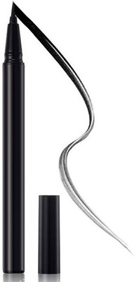 AMOSFIA 3D Most Trending Jet Black Bold Felt Tip Eyeliner 5 g(Deep Black)