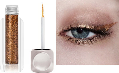GULGLOW99 Korean Metallic Glitter Liquid Eyeliner | Long Lasting Waterproof Shimmer 3.5 g(RED)
