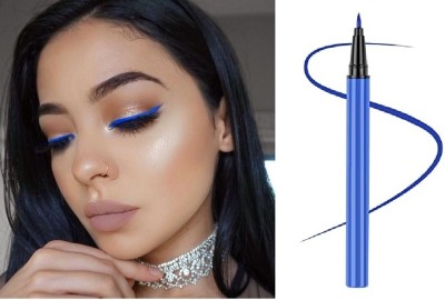 BLUEMERMAID MATTE BLUE SKETCH EYELINER FOR FLAWLESS EYE MAKEUP 2 ml(BLUE)