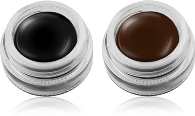 Neycare multi color look new eyeliner matte with water proof perfect pack of 2 6 g(MULTI COLOR)