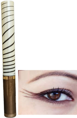 Luipui WATERPROOF BROWN COLOR EYELINER WITH SMOOTH BRUSH 5 ml(BROWN)