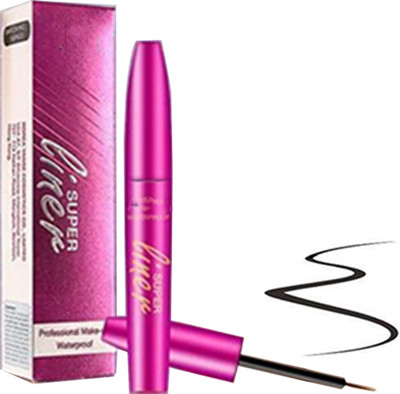 adbeni Professional Make-up Waterproof Super Eyeliner 6 ml(Jet Black)