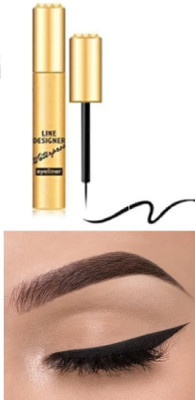 GFSU - GO FOR SOMETHING UNIQUE Eyeliner Matte Finish Black 8 ml(BLACK)