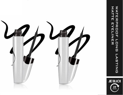 REIMICHI Matte Eyeliner Water Proof Long Lasting Eye Liner COMBO 12 ml(BLACK)