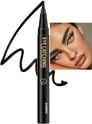 GABBU HIGHLY PIGMENTED MATTE FINISH Sketch Eyeliner 0.55 ml(black)