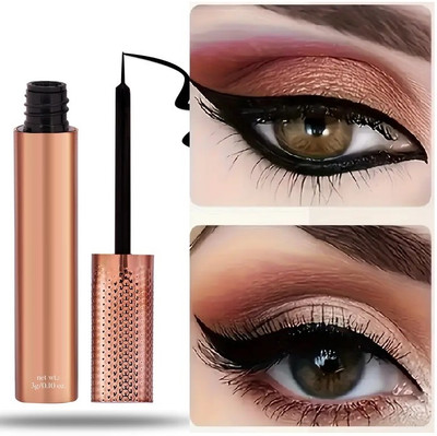YAWI High Quality Black Liquid Eyeliner - Ultra Matte Long Lasting Formula 3 g(BLACK)