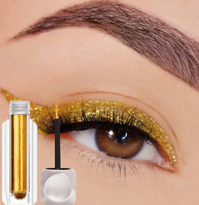 manasona Liquid Eyeliner Waterproof | Long Lasting | Smudge-Proof | Quick Drying 3.5 g(Yellow)