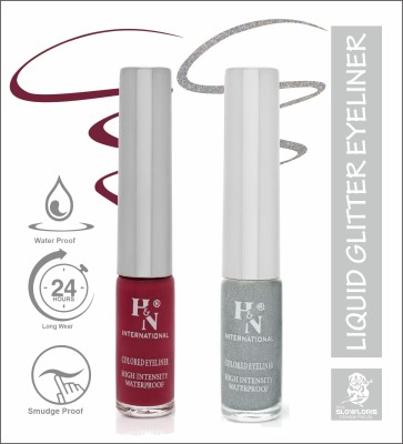 HIGHLIGHT NAILS HN-EL1-CB (EL1-15 ) ( EL1-14) 6 ml(WATER MELON::SILVER)