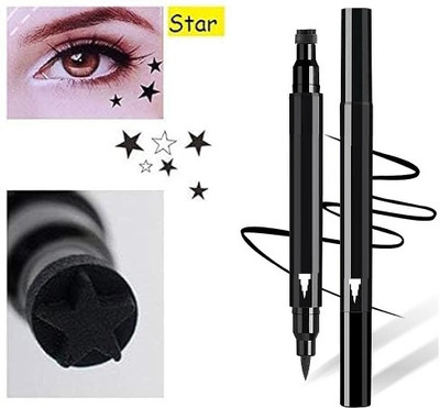 Sheny Styling 2 IN 1 GEL EYELINER AND STAR SHAPE LONG LASTING 10 g(black)