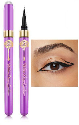 HUZURLU Waterproof High Definition Water Drop Eyeliner 1.5 g(black)