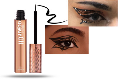Jiwoo Matte Finish | Smudge Proof Liquid Matte Eyeliner for Women 3 g(BLACK)