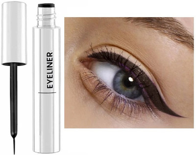 Luster Shine Intense Waterproof Smudge Proof Eyeliner 6 ml(Black)