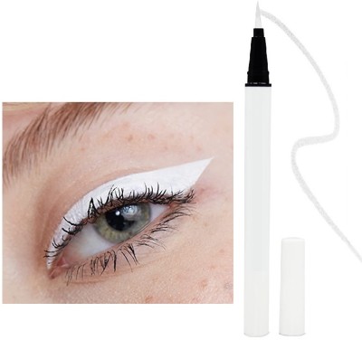 DARVING Matte Finish White Eye liner Waterproof Long Lasting 3 g(WHITE)