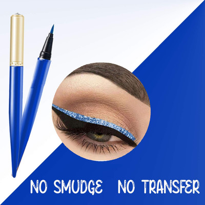 tanvi27 Glitter Sketch Pen Eyeliner 1.5 ml(BLUE SHINE)