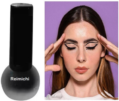 REIMICHI Black Liquid Eyeliner With Ultra-Fine Waterproof And Smooth Application 3.5 ml(Black)