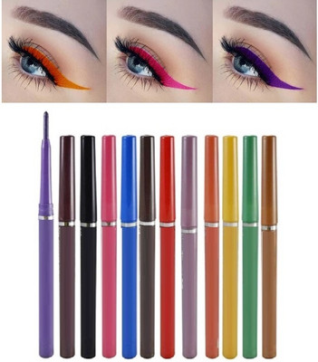 BLUEMERMAID NEW CRAYON MATTE LIP & EYELINER 12 SHADES 24 g(MULTICOLOR)