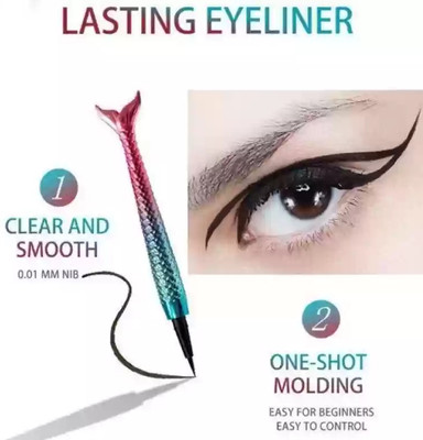 KA-KAIASHA Black Magic Liquid Fish Shape Eyeliner 10 g(BLACK)