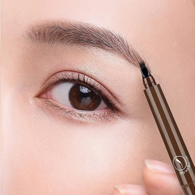 luzimaisa Four-Tip Liquid Eyebrow Pencil - Long-Lasting, Smudge-Proof 1 g(brown)