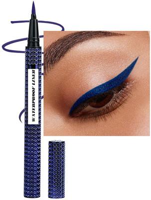 manasona Blue Eyeliner | Intense Color Payoff | Quick Drying Formula | Long Lasting 0.35 g(BLUE)