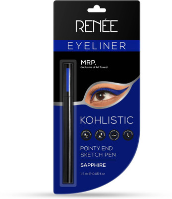 Renee Kohlistic Pointy End Sketch Pen Eyeliner - Matte, Smudge Proof, Water Resistant 1.5 ml(Sapphire)
