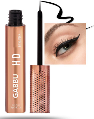 GABBU LONG LASTING MATTE FINISH WATERPROOF EYE LINER 3 g(BLACK)