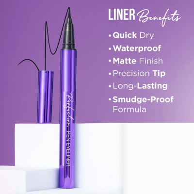 AEPRUY Ultra Fine Smudge and Water Proof Sketch Eyeliner 0.6 ml(BLACK)