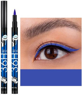 LILLYAMOR HD BEST DARK BLUE SHADE EYE LINER PEN 5 g(BLUE)