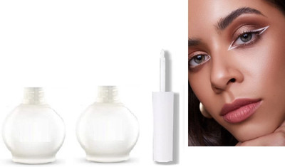 ADJD Combo Matte White Eyeliner Easy Use 4 ml(White)