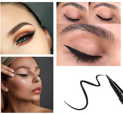 Arcanuy Water & Smudge Proof 36 Hour Long Lasting Liquid EyeLiner 1.5 g(black)
