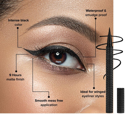 DARVING Ultra Fine Smudge and Water Proof Sketch Eyeliner 0.35 ml(BLACK)