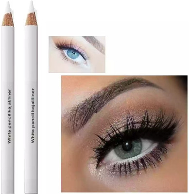 GFSU Use Multi purpose Smoky white kajal, eyeliner pencil smudge proof 4 g(white)