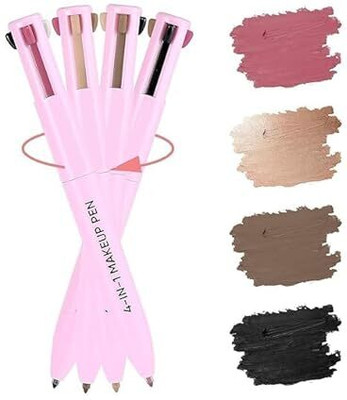Bajajbeautyshop 4 in 1 Makeup Pen 10 ml(multicolor)
