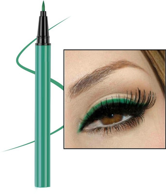 Latixmat Green Liquid Eyeliner Water Proof & Smudge Proof 3.5 ml(green)