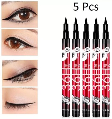 Kibal 36H Waterproof Liquid Pencil Eyeliner Long Lasting Black 2.5 g(36H)