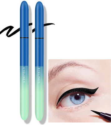 ADJD Combo Eye Liner Long Lasting Matte Waterproof Liner 3 ml(BLACK)